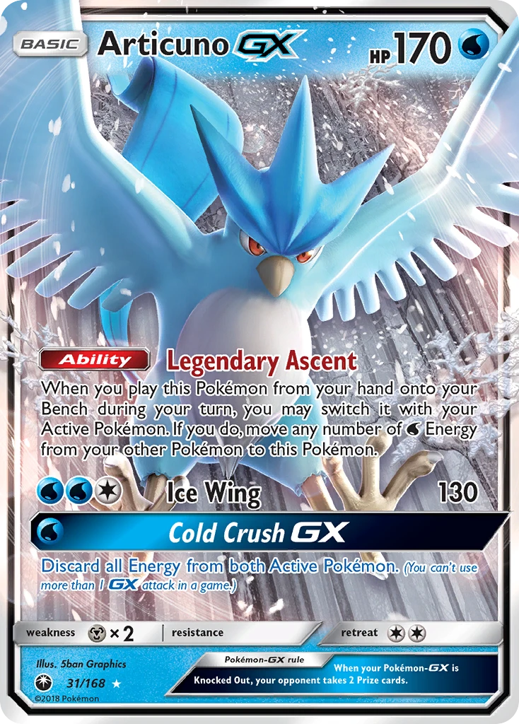 Articuno-GX, 031/168