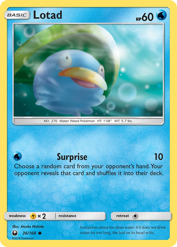 Lotad, 036/168