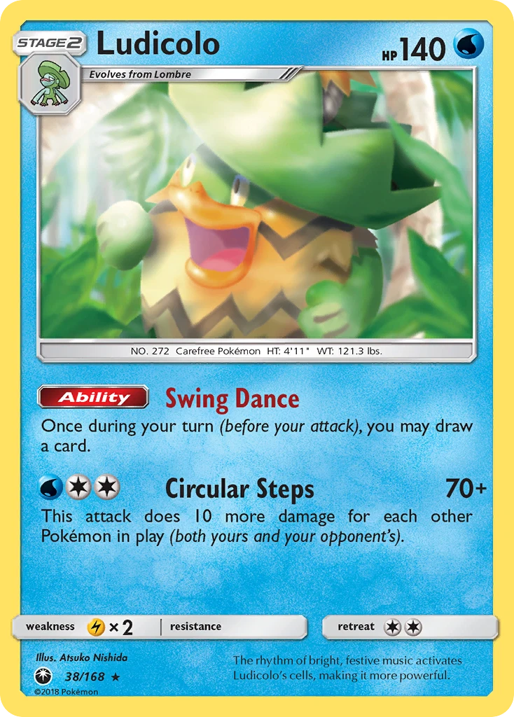 Ludicolo, 038/168