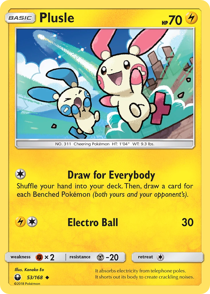 Plusle, 053/168