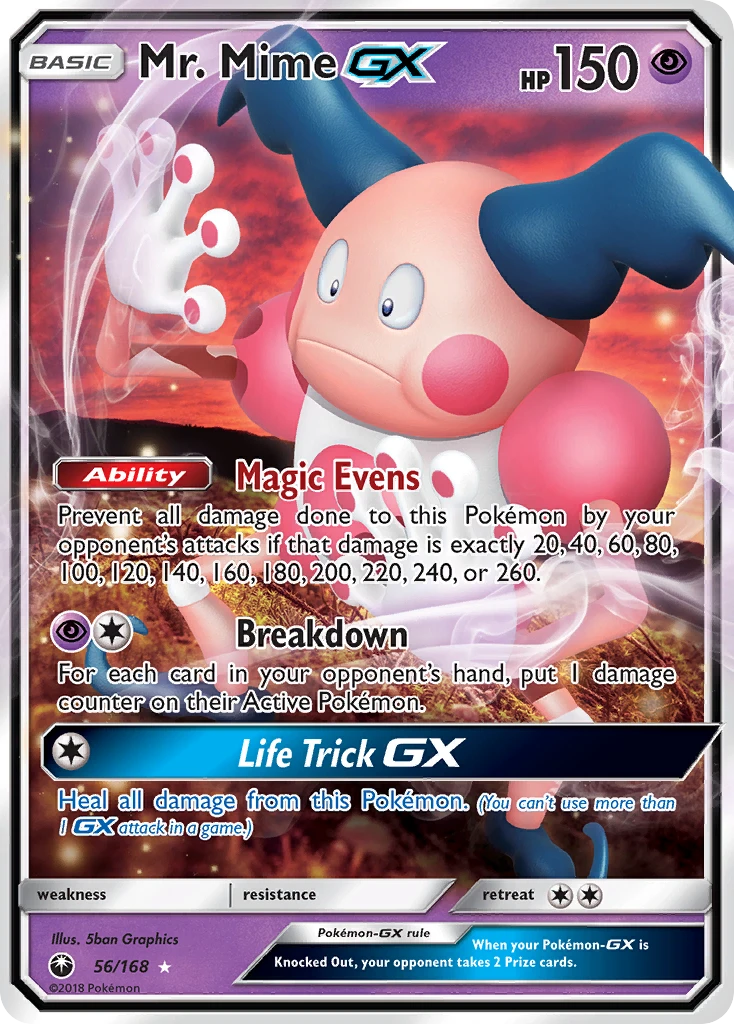 Mr. Mime-GX, 056/168