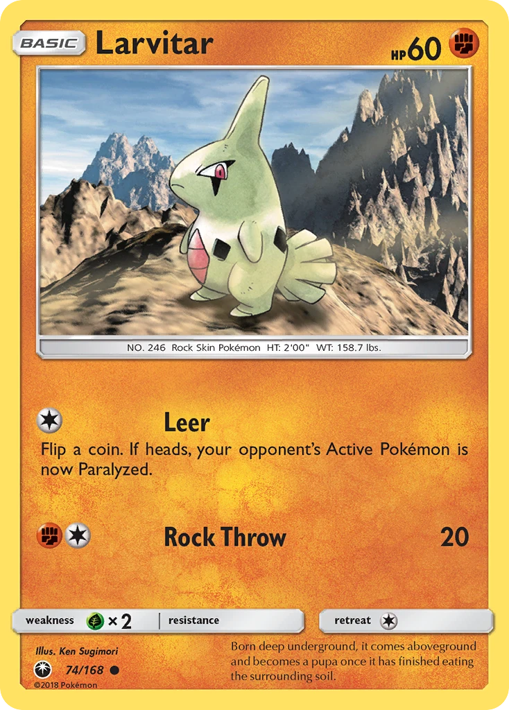Larvitar, 074/168