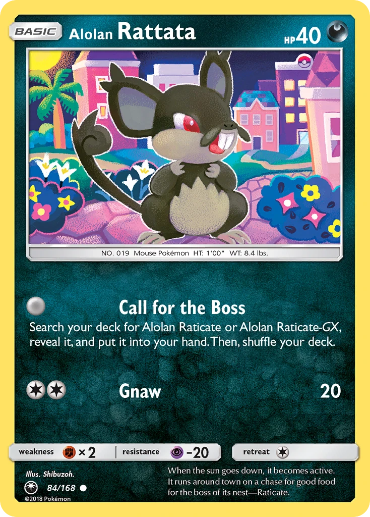 Alolan Rattata, 084/168