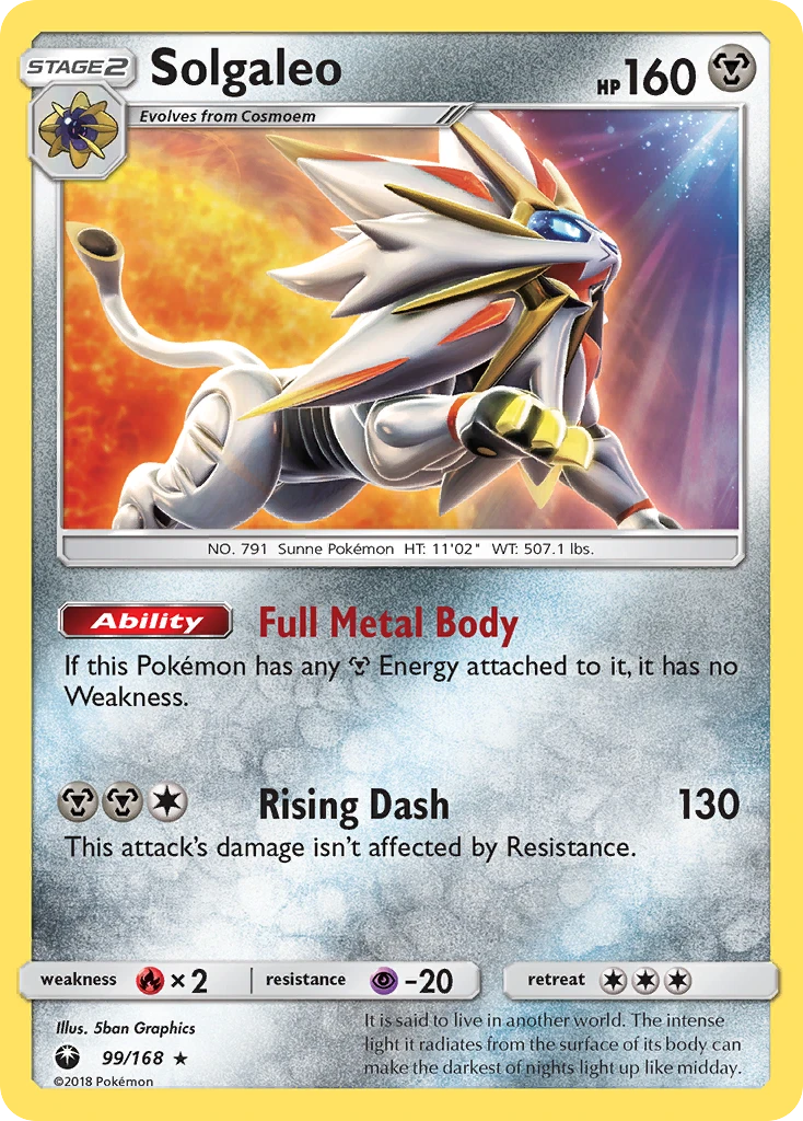 Solgaleo, 099/168