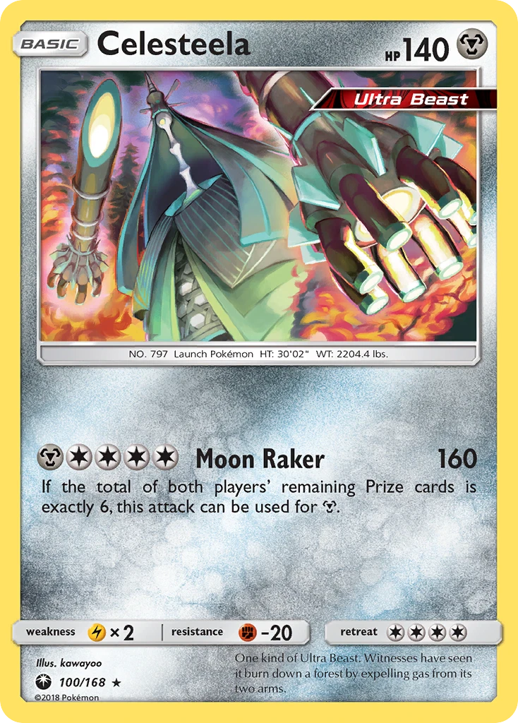 Celesteela, 100/168