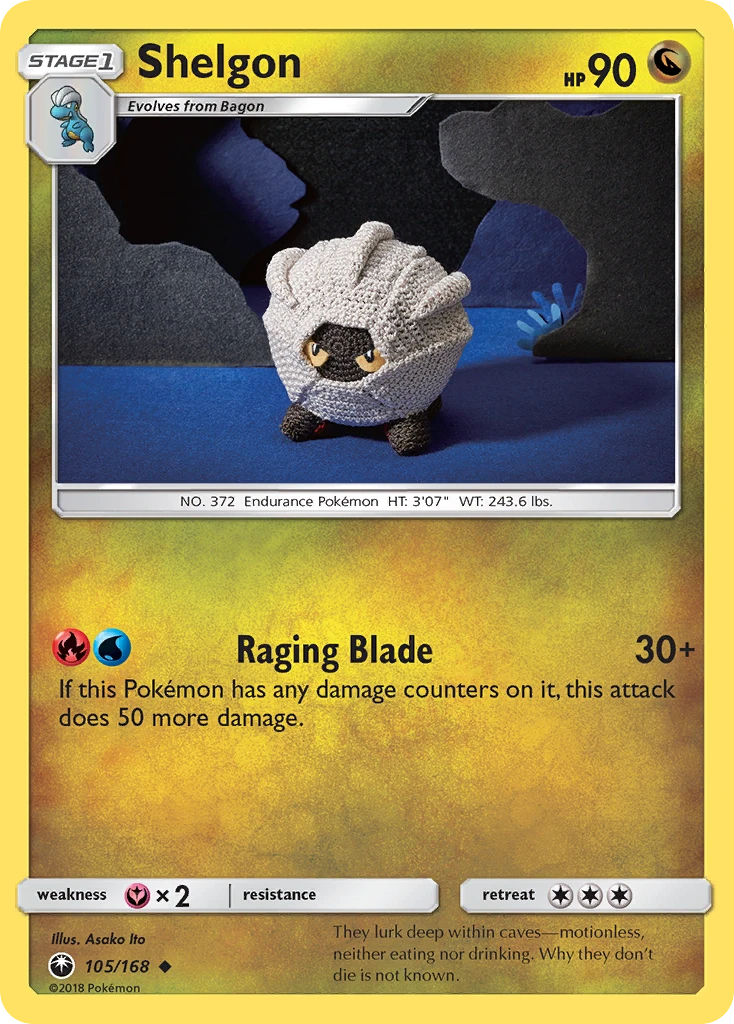 Shelgon, 105/168