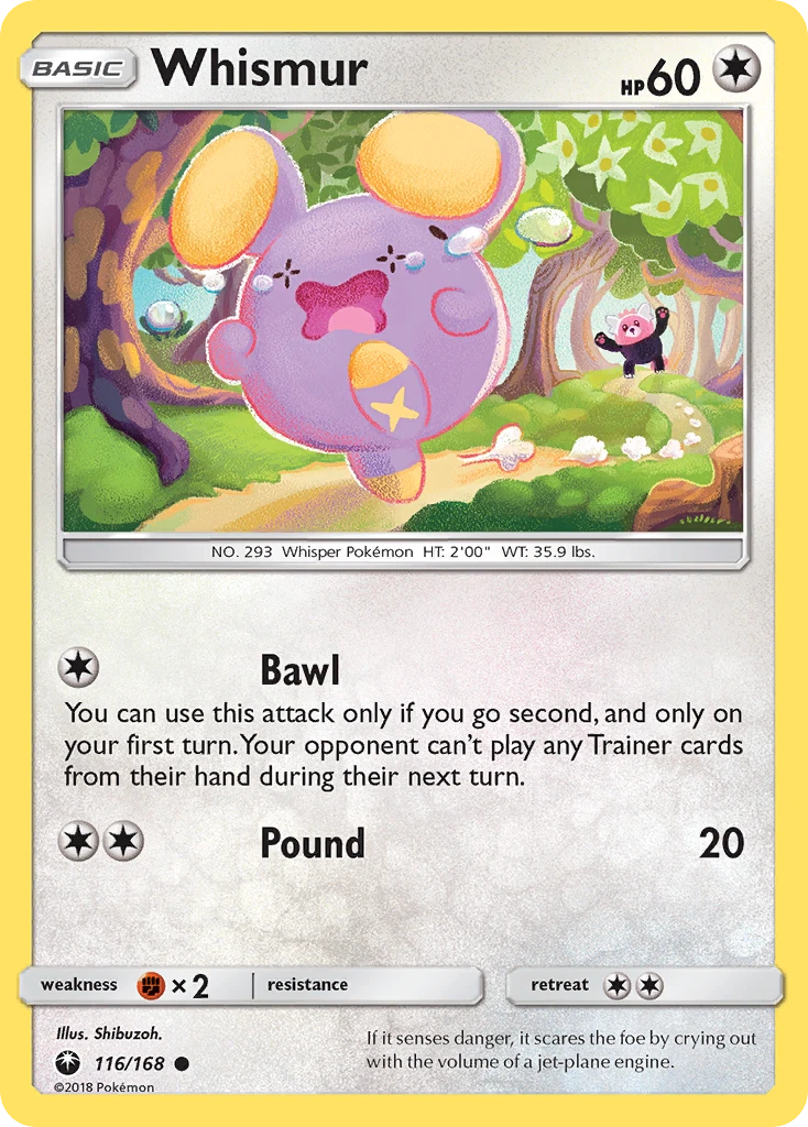 Whismur, 116/168