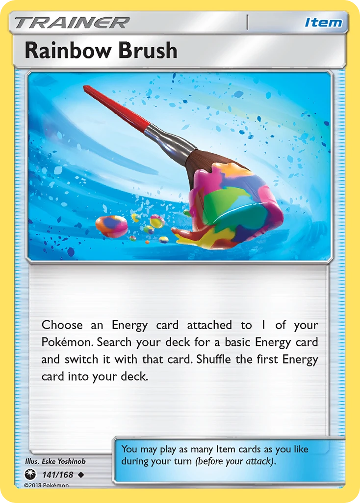 Rainbow Brush, 141/168