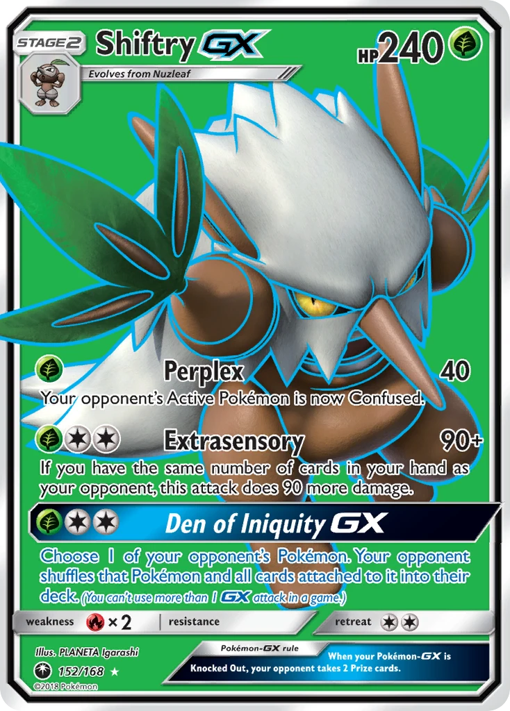 Shiftry-GX, 152/168