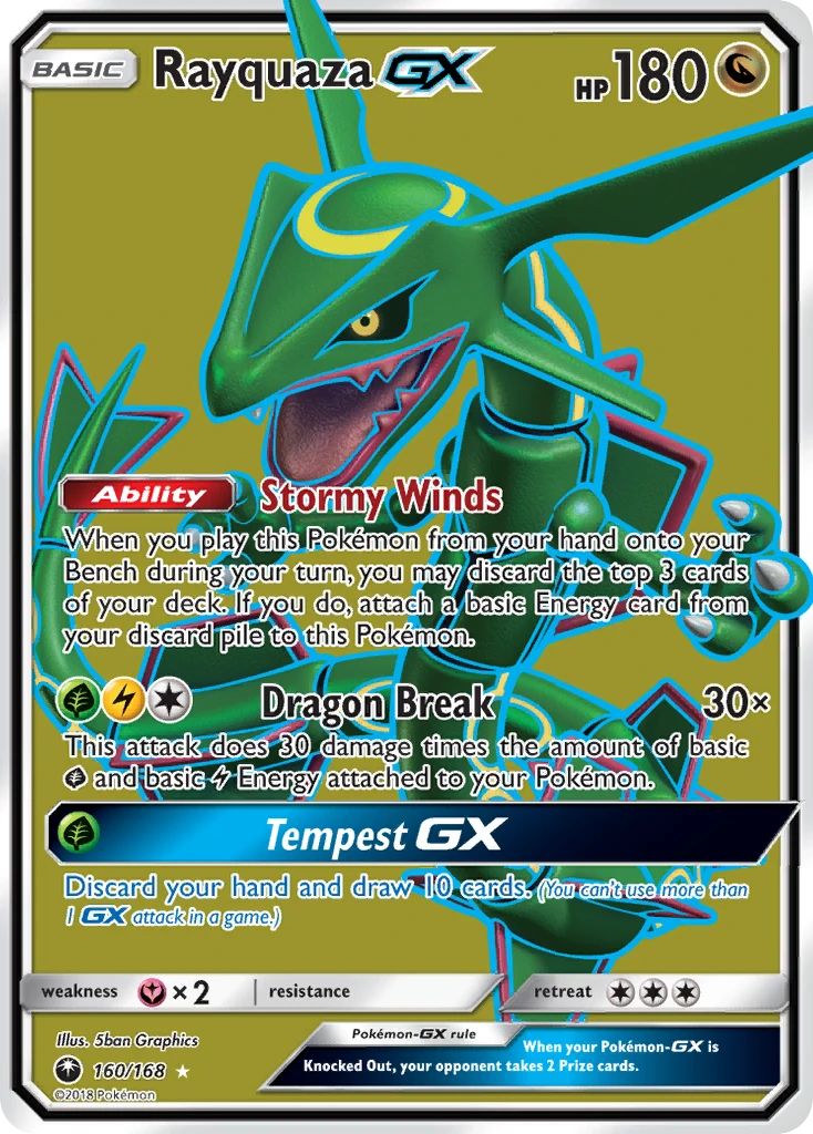 Rayquaza-GX, 160/168