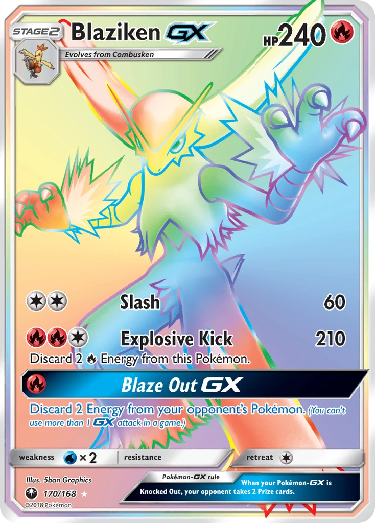 Blaziken-GX, 170/168