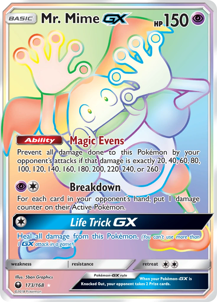 Mr. Mime-GX, 173/168