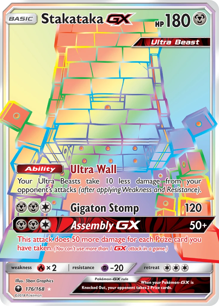 Stakataka-GX, 176/168