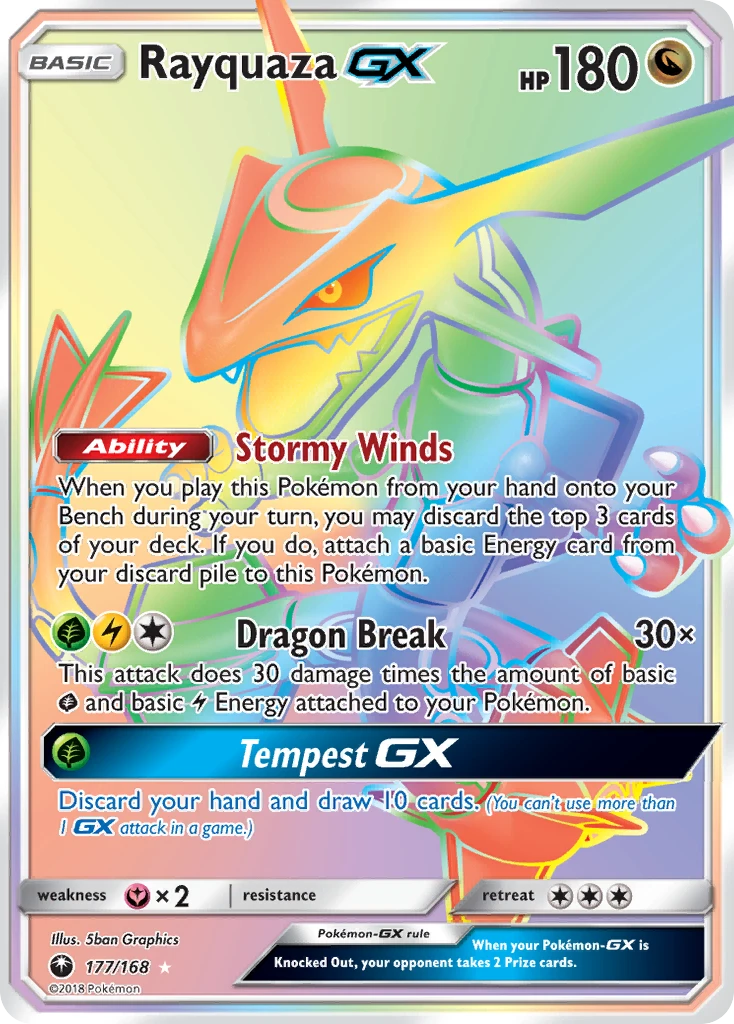 Rayquaza-GX, 177/168
