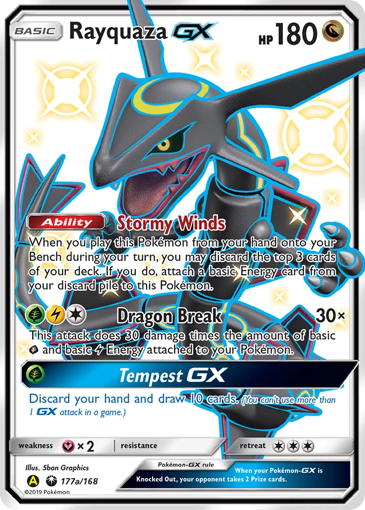 Rayquaza-GX, 177a/168