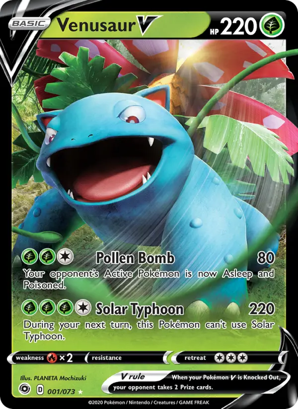Venusaur V, 001/073