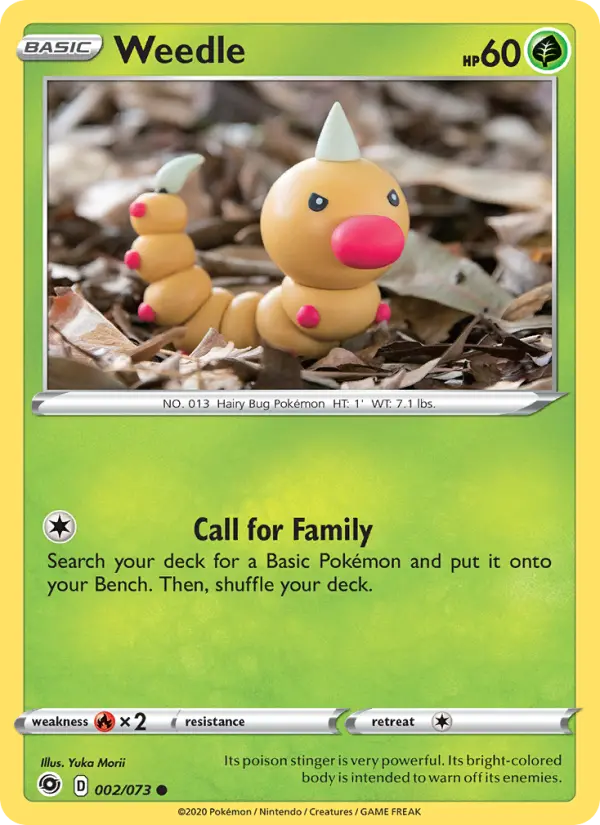 Weedle, 002/073