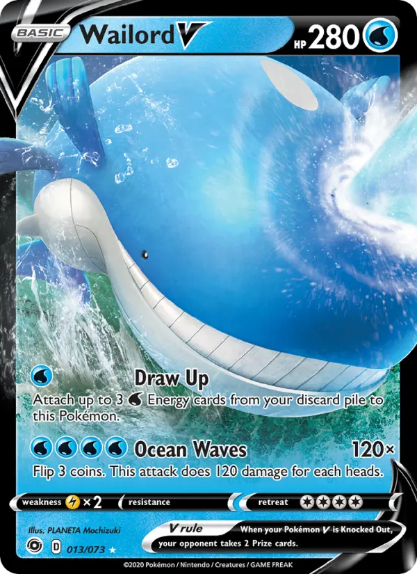 Wailord V, 013/073