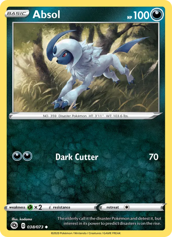 Absol, 038/073