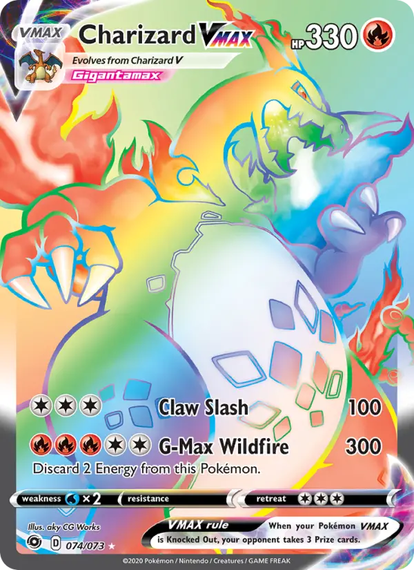 Charizard VMAX, 074/073