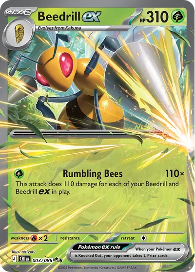 Beedrill ex, 003/086