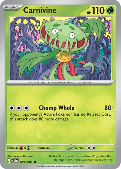 Carnivine, 004/086