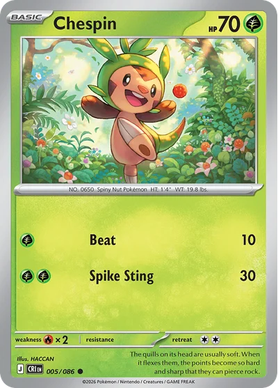 Chespin, 005/086
