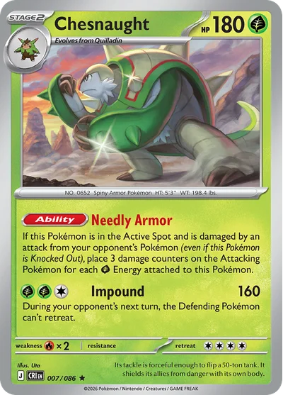 Chesnaught, 007/086