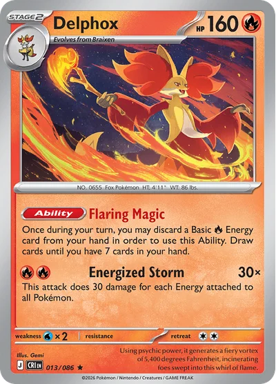 Delphox, 013/086