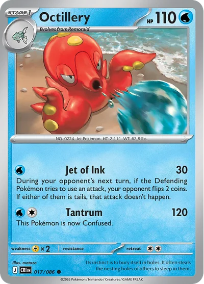 Octillery, 017/086