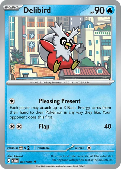 Delibird, 018/086