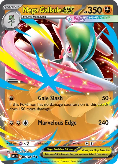 Mega Gallade ex, 048/086