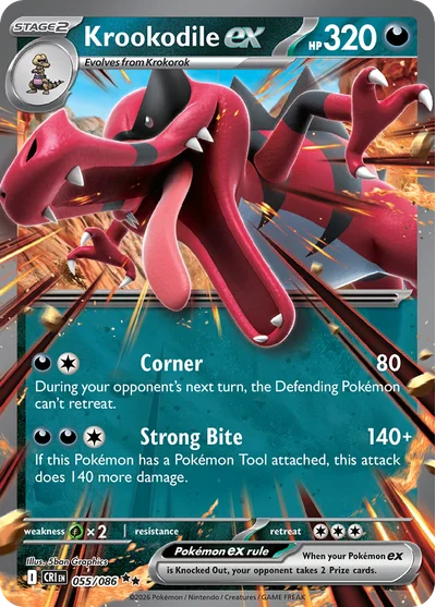 Krookodile ex, 055/086