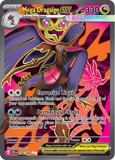 Mega Dragalge ex, 104/086