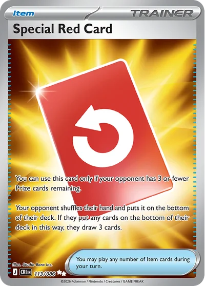 Special Red Card, 113/086