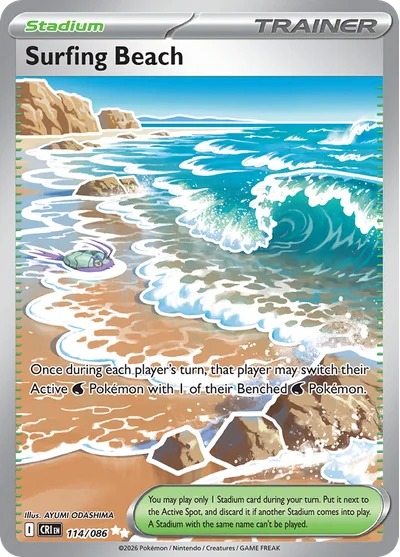 Surfing Beach, 114/086