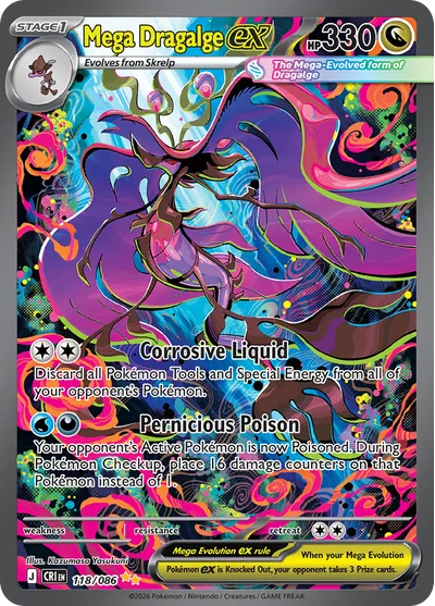 Mega Dragalge ex, 118/086