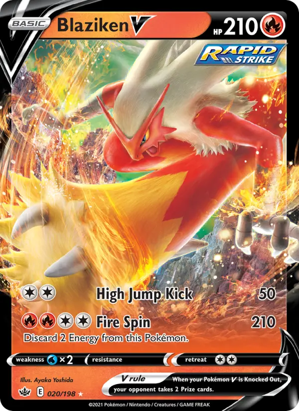 Blaziken V, 020/198