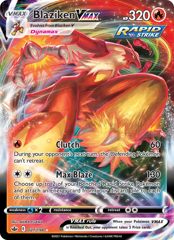 Blaziken VMAX, 021/198