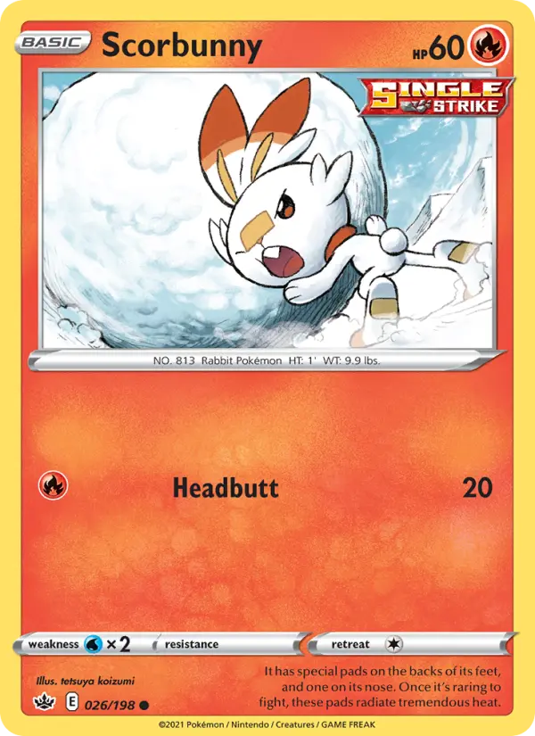 Scorbunny, 026/198
