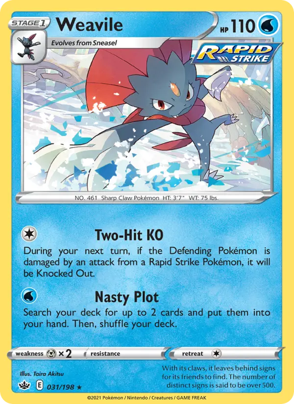 Weavile, 031/198