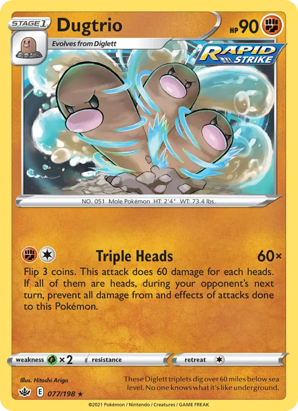 Dugtrio, 077/198