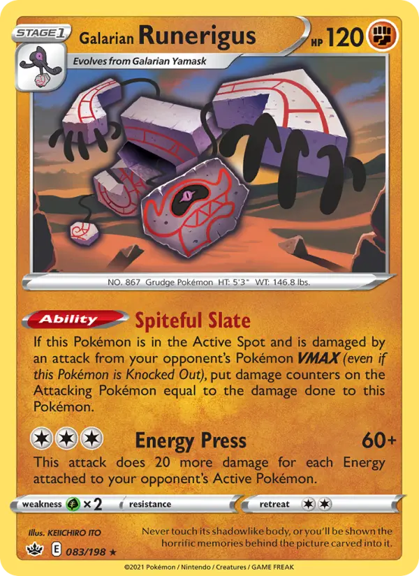 Galarian Runerigus, 083/198