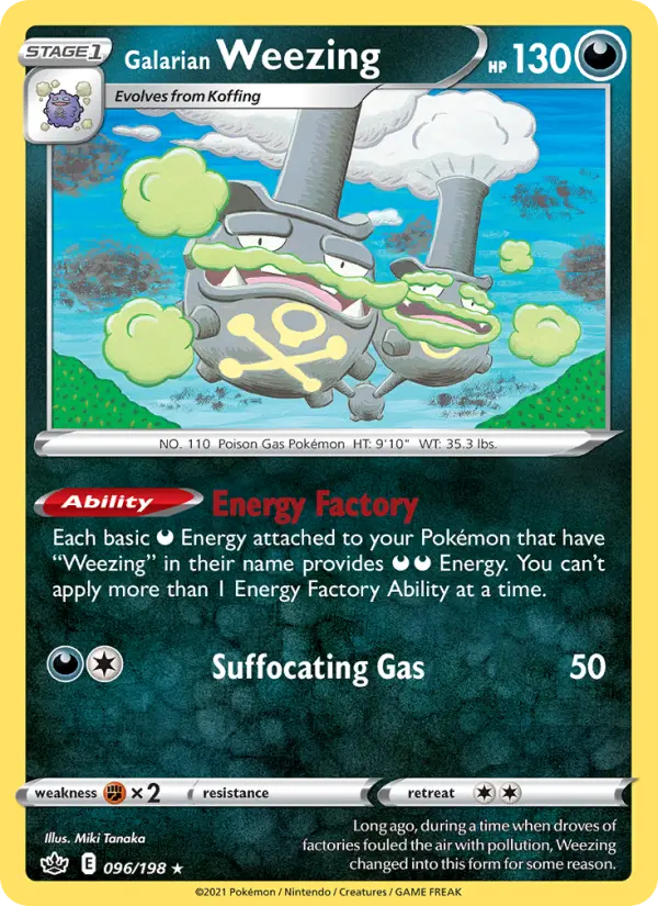 Galarian Weezing, 096/198