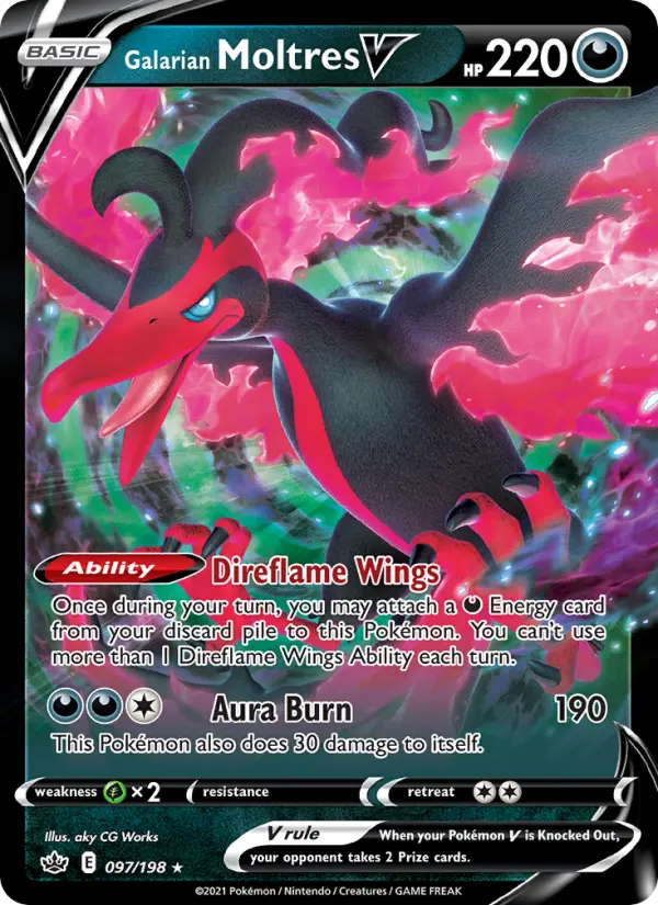 Galarian Moltres V, 097/198