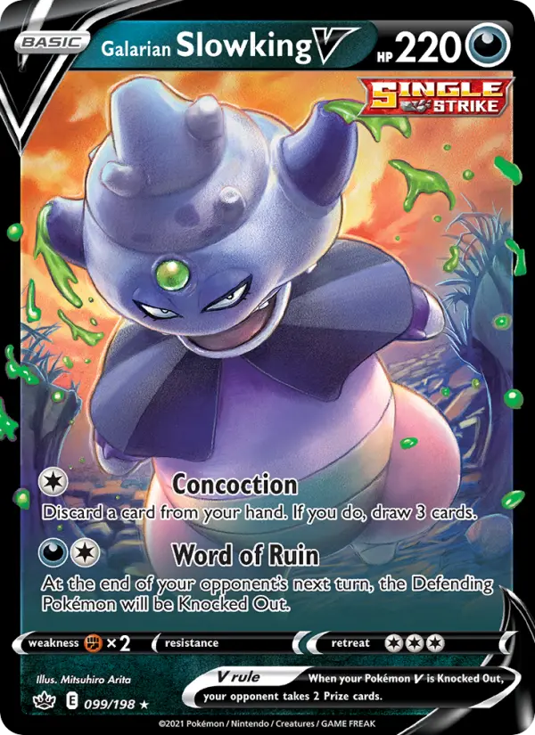 Galarian Slowking V, 099/198