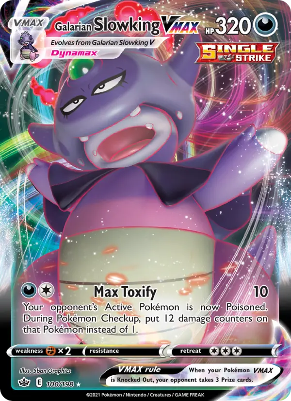 Galarian Slowking VMAX, 100/198