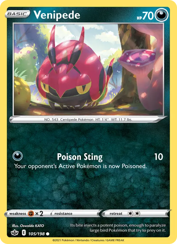 Venipede, 105/198