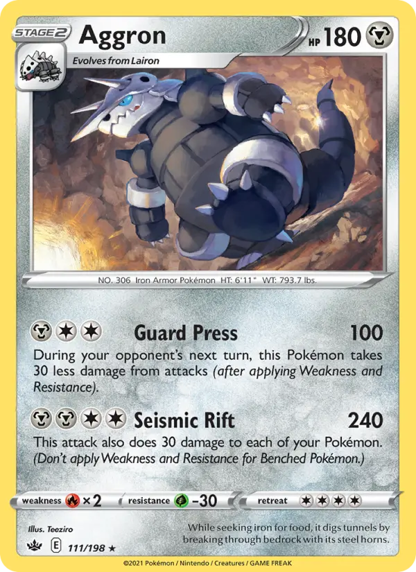 Aggron, 111/198