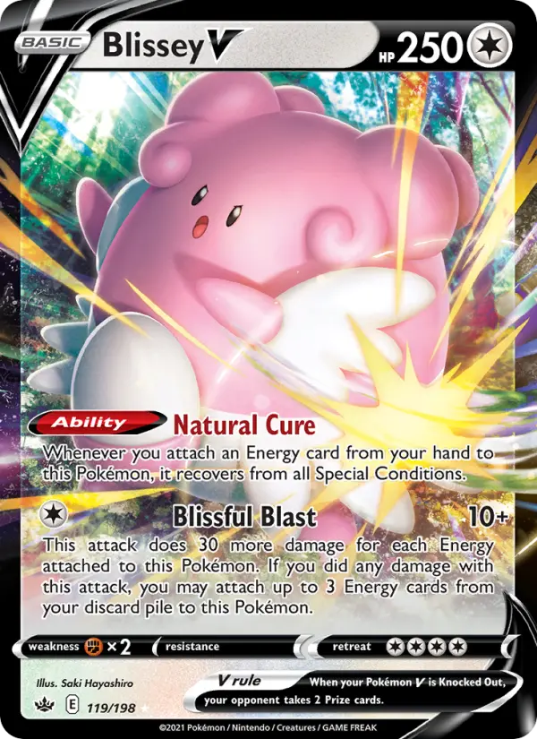 Blissey V, 119/198